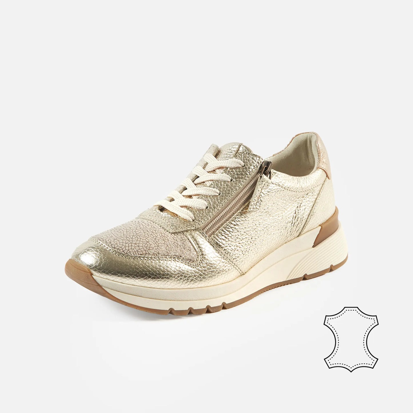 Sneakers pieds larges K - Modele Cléa