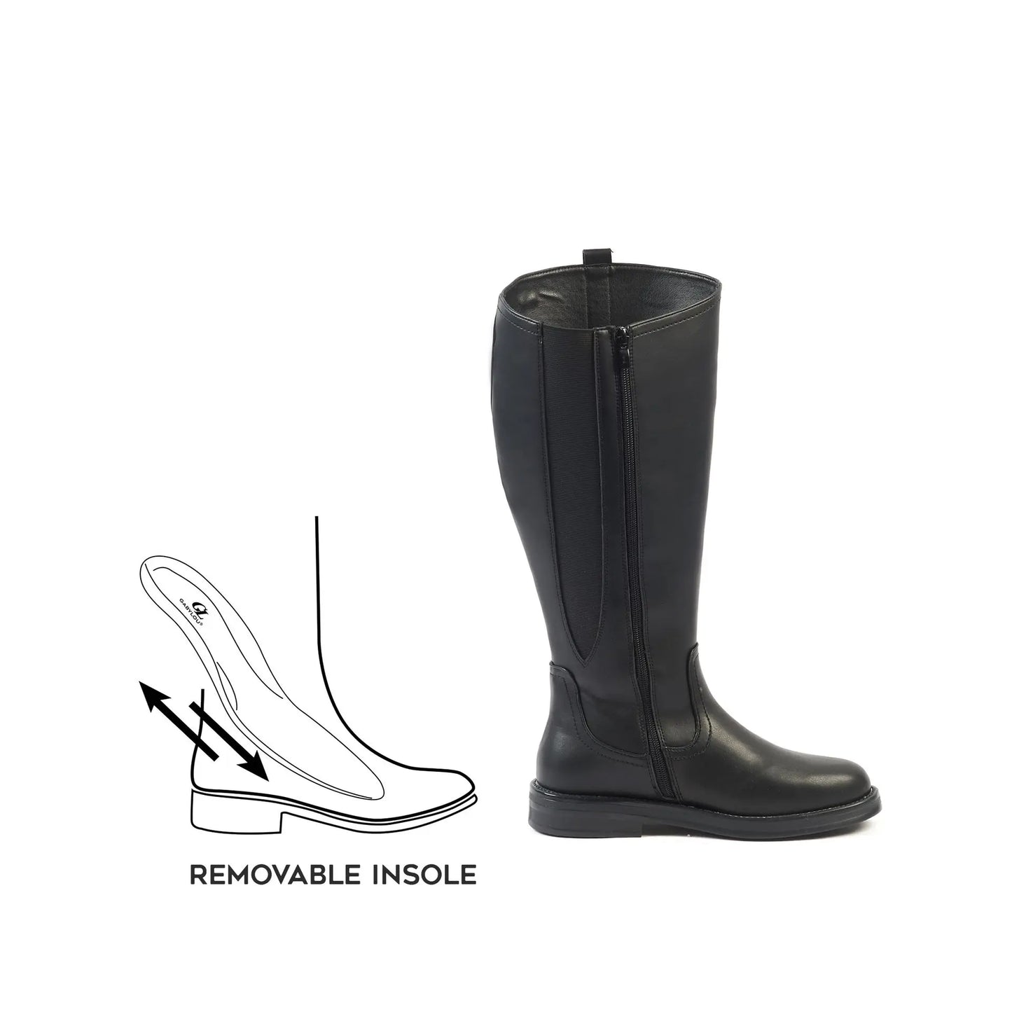 Bottes mollets larges XL - Isabelle