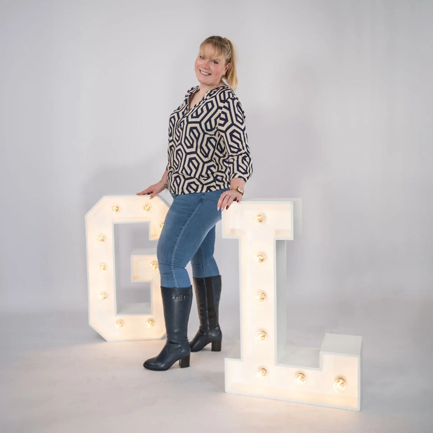 Bottes à mollet large 3XL - Modèle Romy