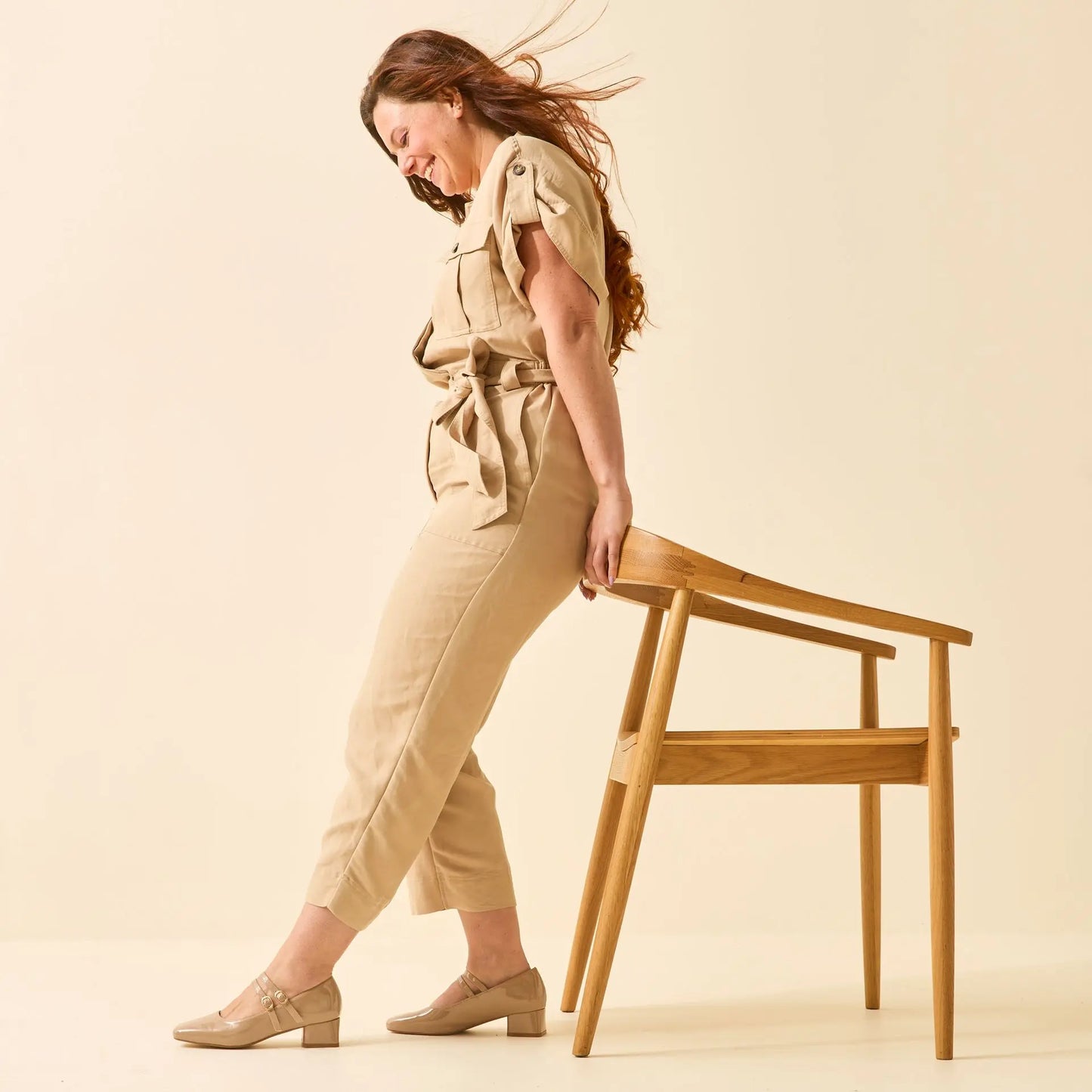 Mary Jane Babies pieds larges H - Modèle Diana