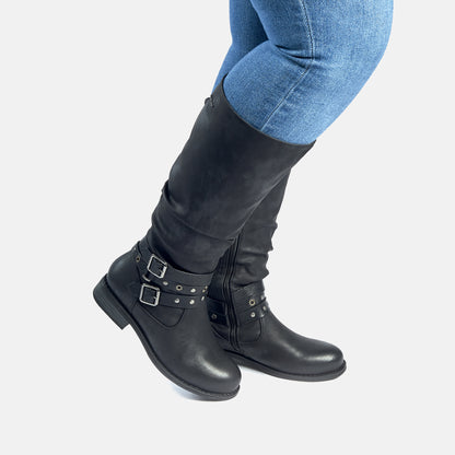 XL wide calf boots - Isabelle model