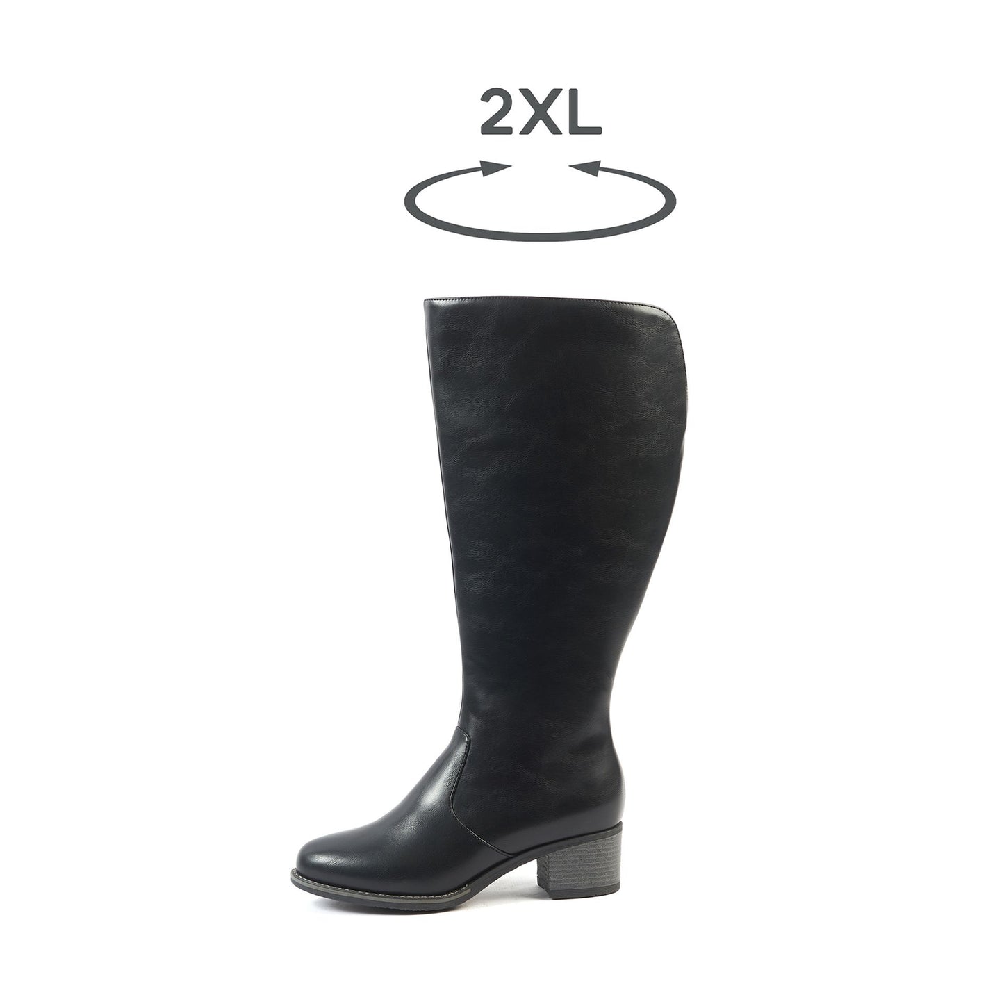 Bottes 2XL pour mollets larges - Modele Acai