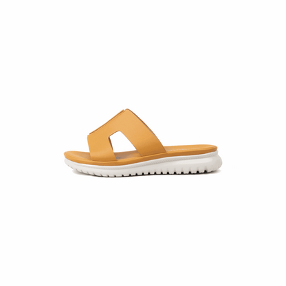 Mules pieds larges ajustables H - Modele Emy