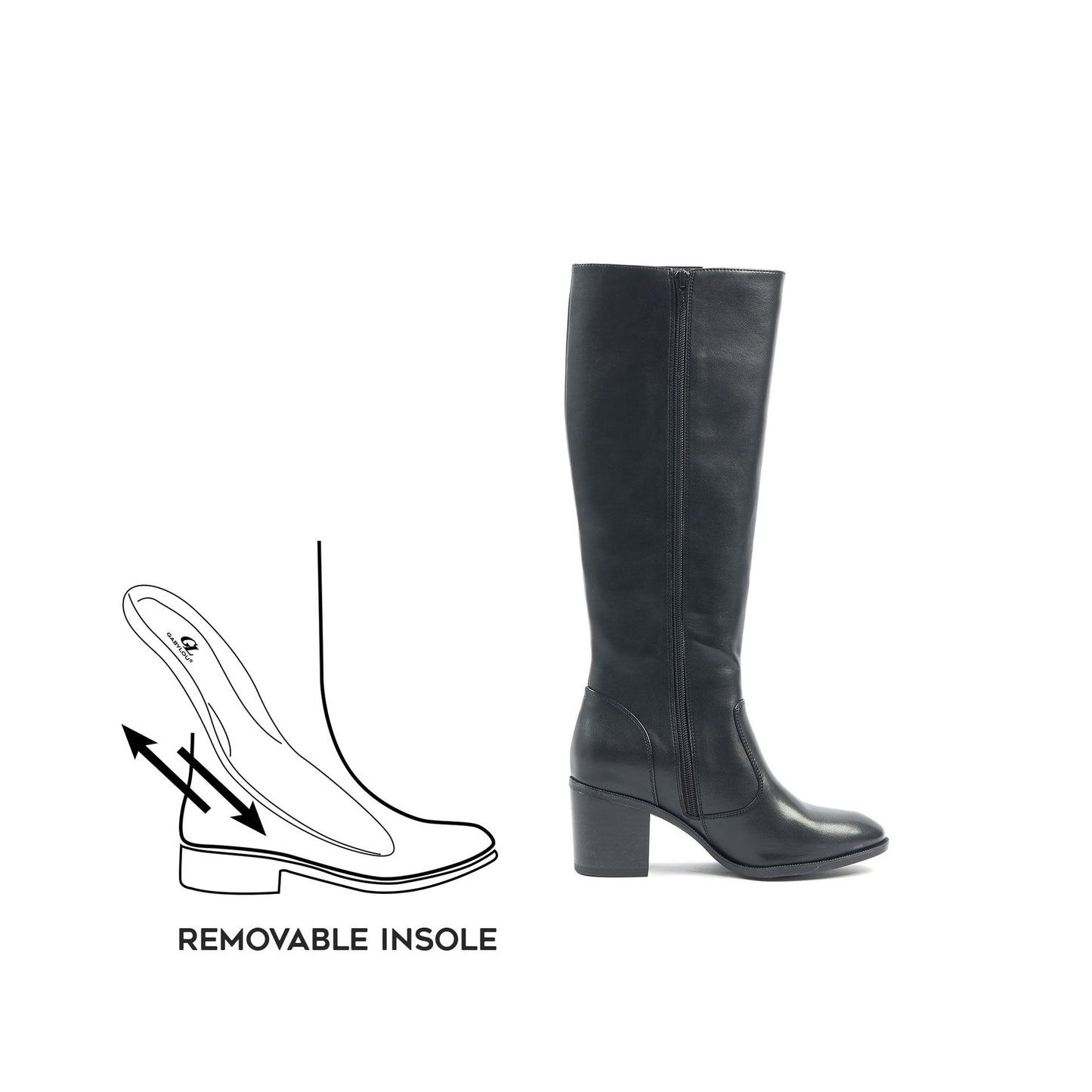 Botas S pantorrillas anchas - Modelo Elea