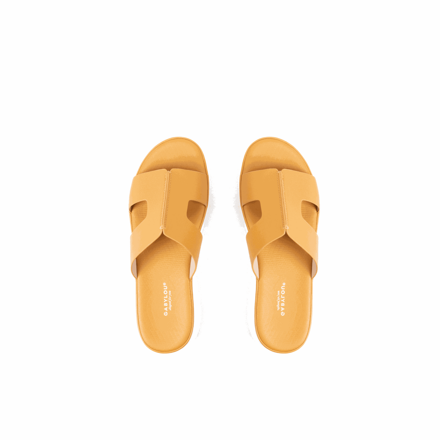 Mules pieds larges ajustables H - Modele Emy