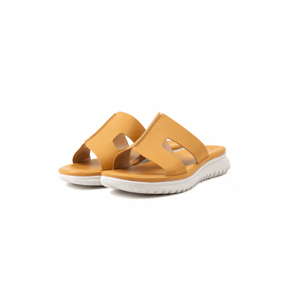 Mules pieds larges ajustables H - Modele Emy