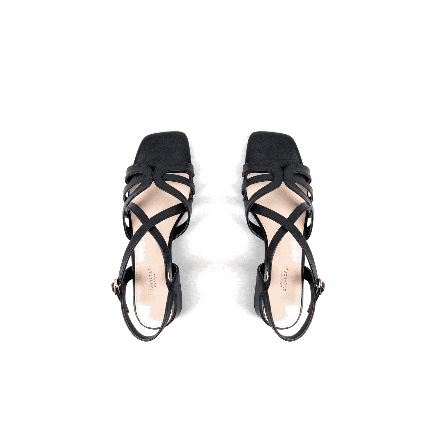 Sandales à talons pieds larges ajustables H - Modele Eva