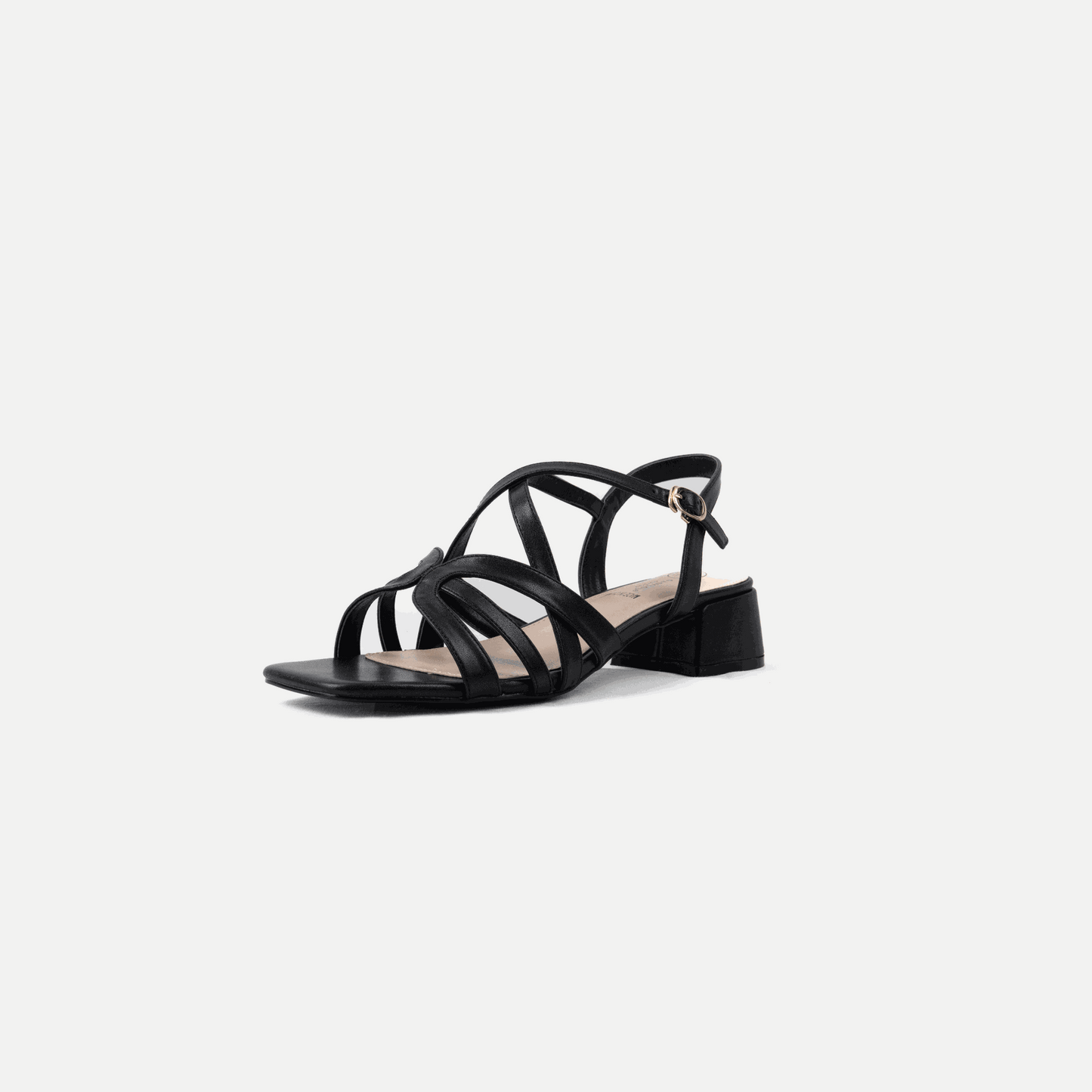Sandales à talons pieds larges ajustables H - Modele Eva