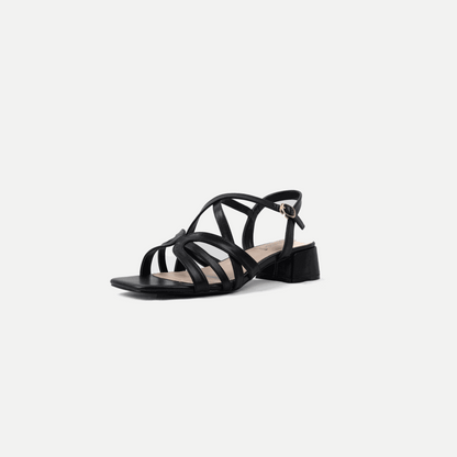Sandales à talons pieds larges ajustables H - Modele Eva
