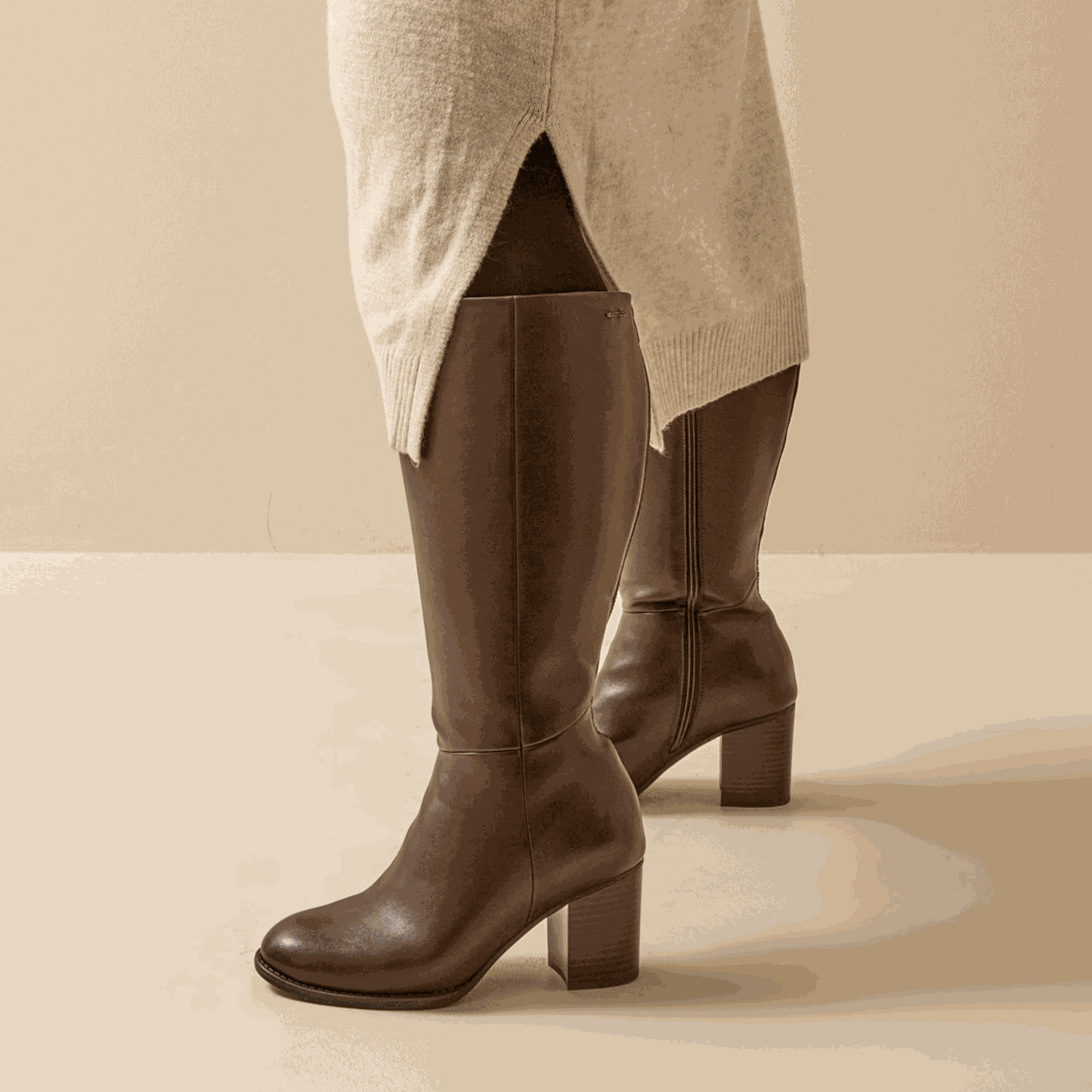 Bottes 4XL pour mollets larges - Modele Gladys