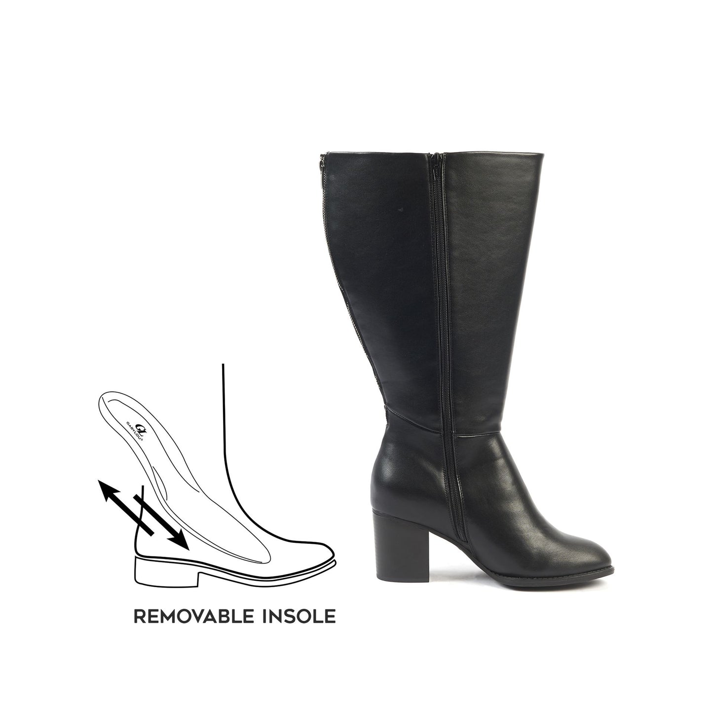 Bottes 4XL pour mollets larges - Modele Gladys