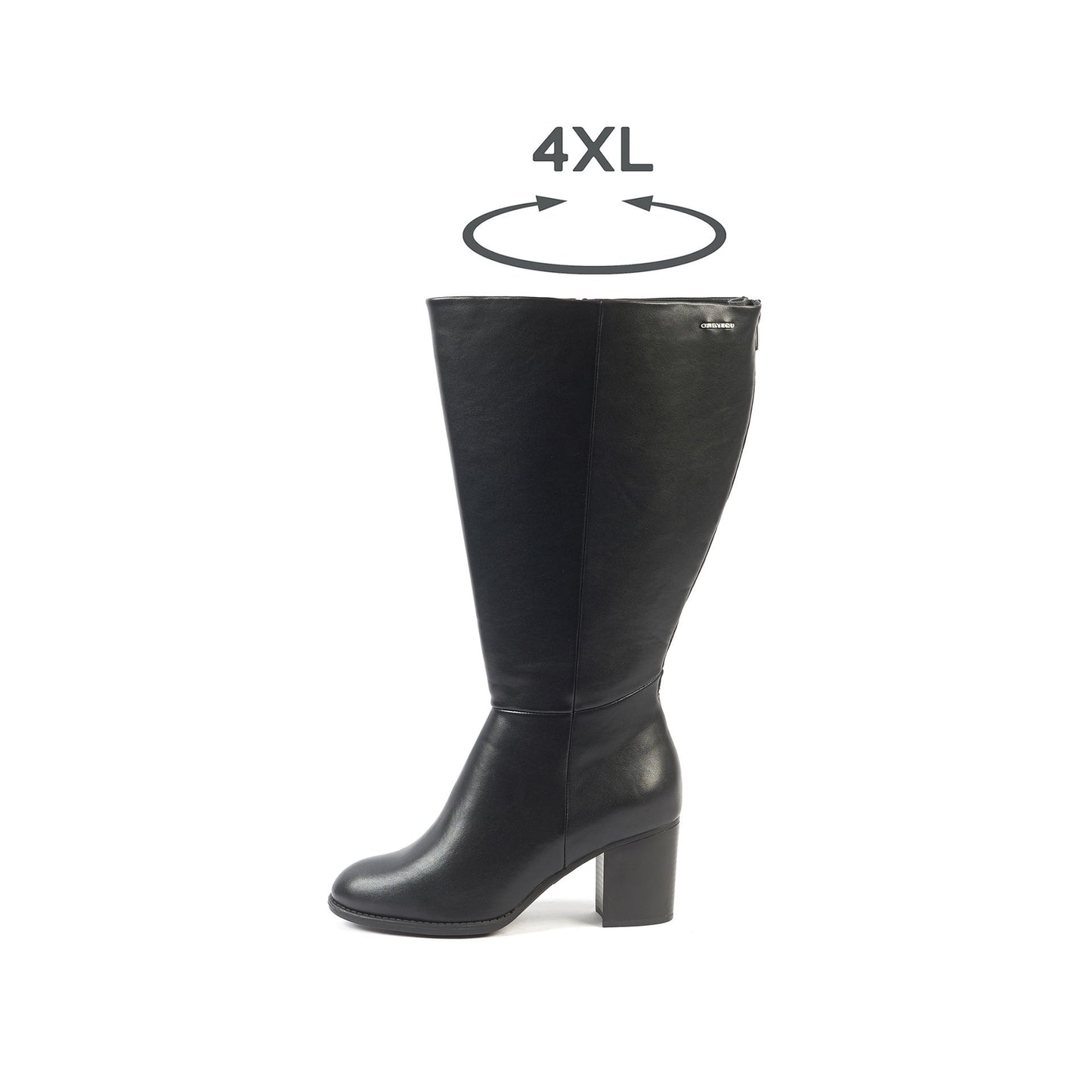 Bottes 4XL pour mollets larges - Modele Gladys