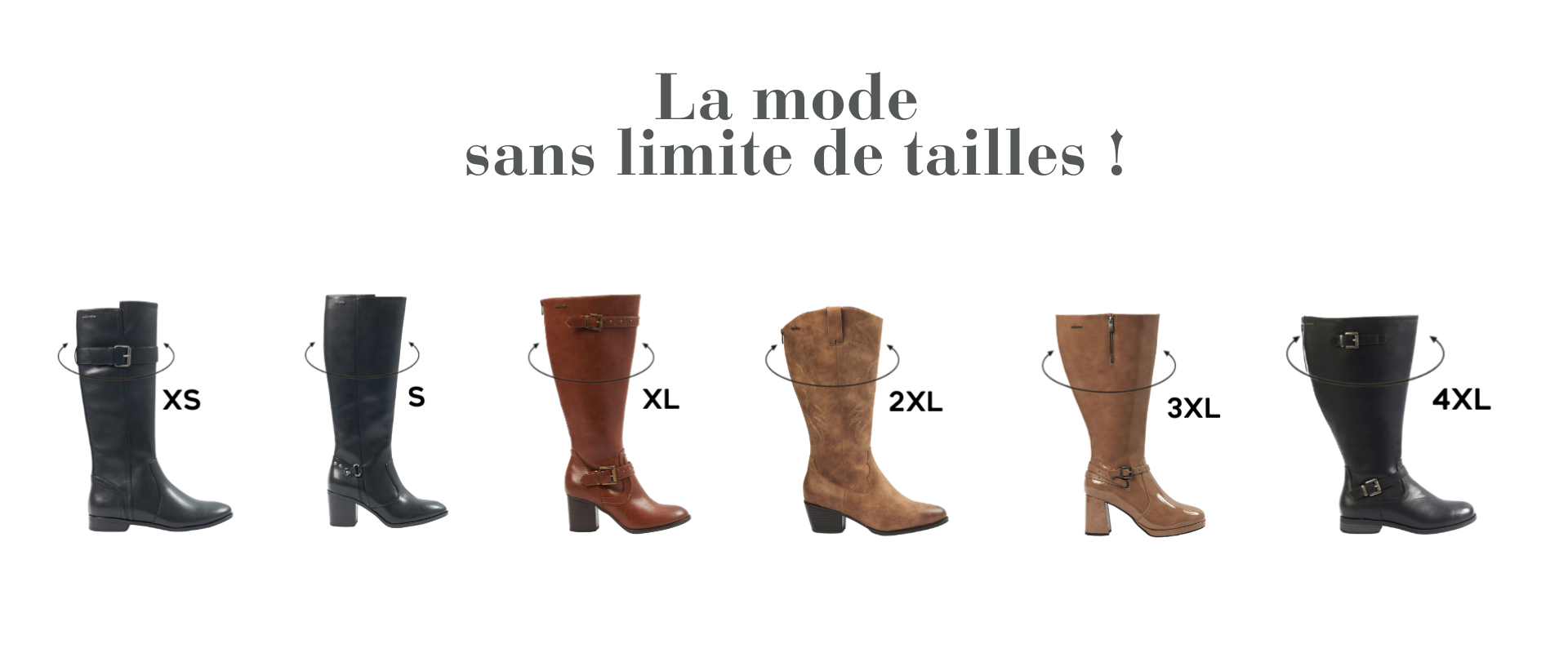 Bottes mollets larges 44 cm deals