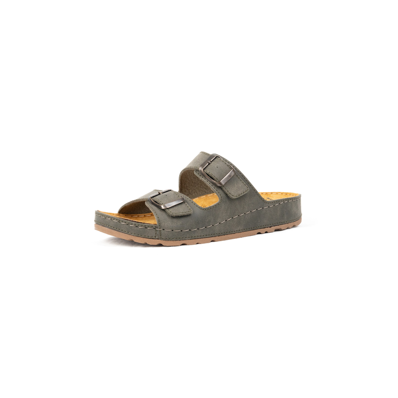 H-width sandals for wide feet - Hibiscus model