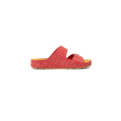 H-width sandals for wide feet - Hibiscus model