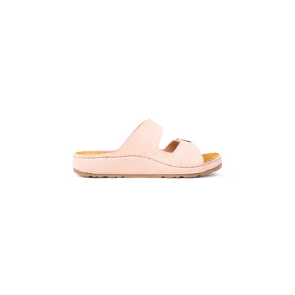 H-width sandals for wide feet - Hibiscus model