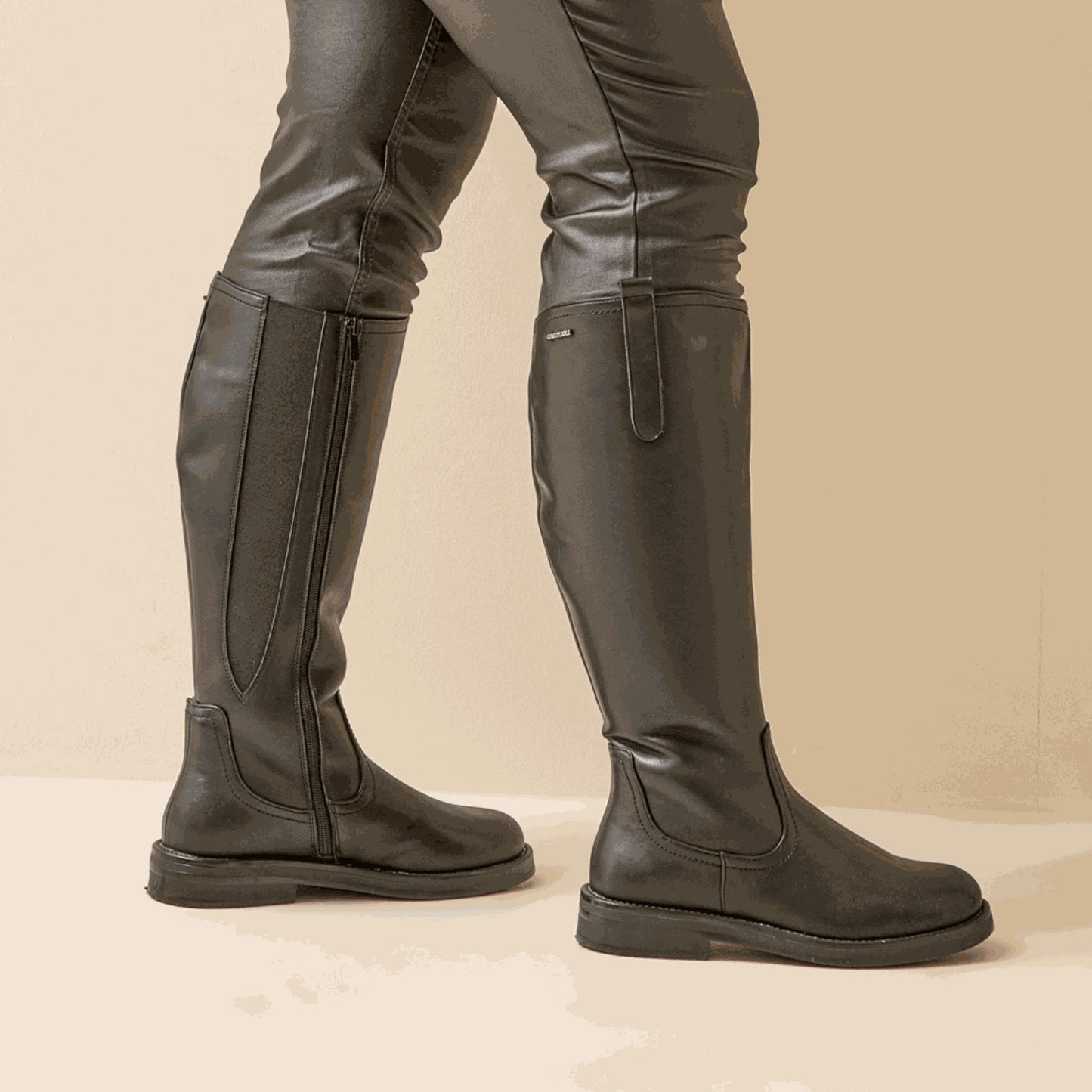 Botas XL para pantorrillas anchas - modelo Isabelle