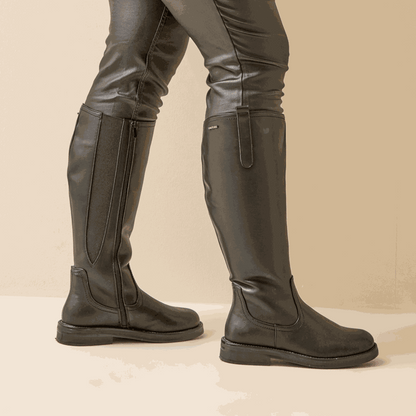 Botas XL para pantorrillas anchas - modelo Isabelle