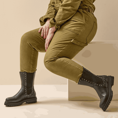 Stiefel 2XL für breite Waden - Modell Jade