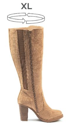 Bottes XL pour mollets larges - Modele Kamilla