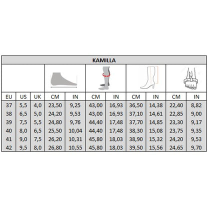 Bottes XL pour mollets larges - Modele Kamilla