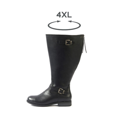 Bottes 4XL pour mollets larges - Modele Kate