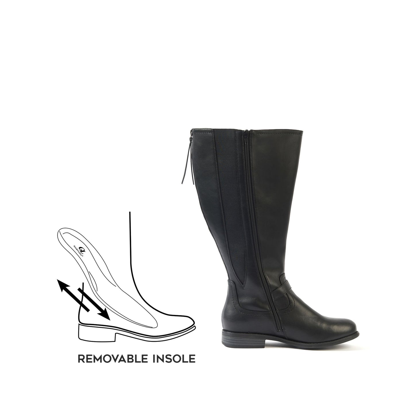 Botas de pantorrilla ancha 4XL - modelo Kate