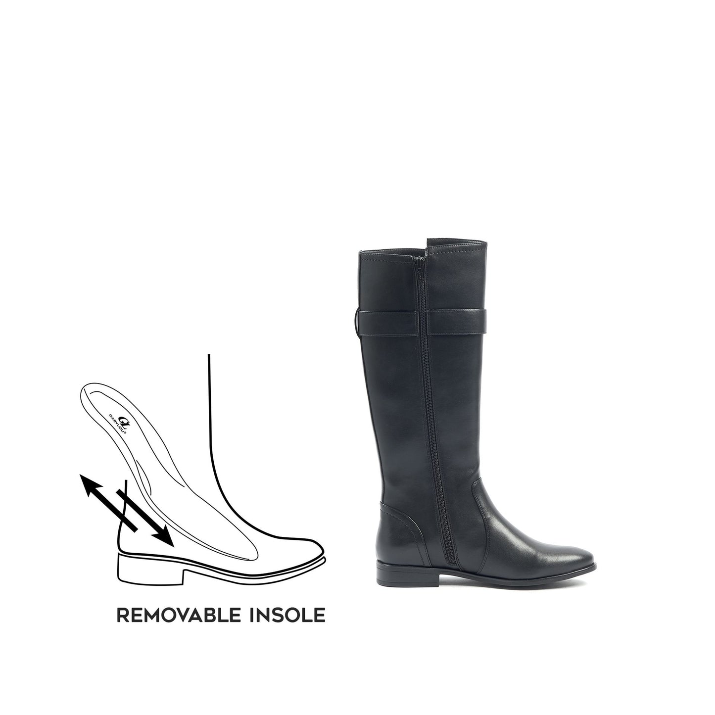Bottes XS pour mollets larges - Modele Kelley