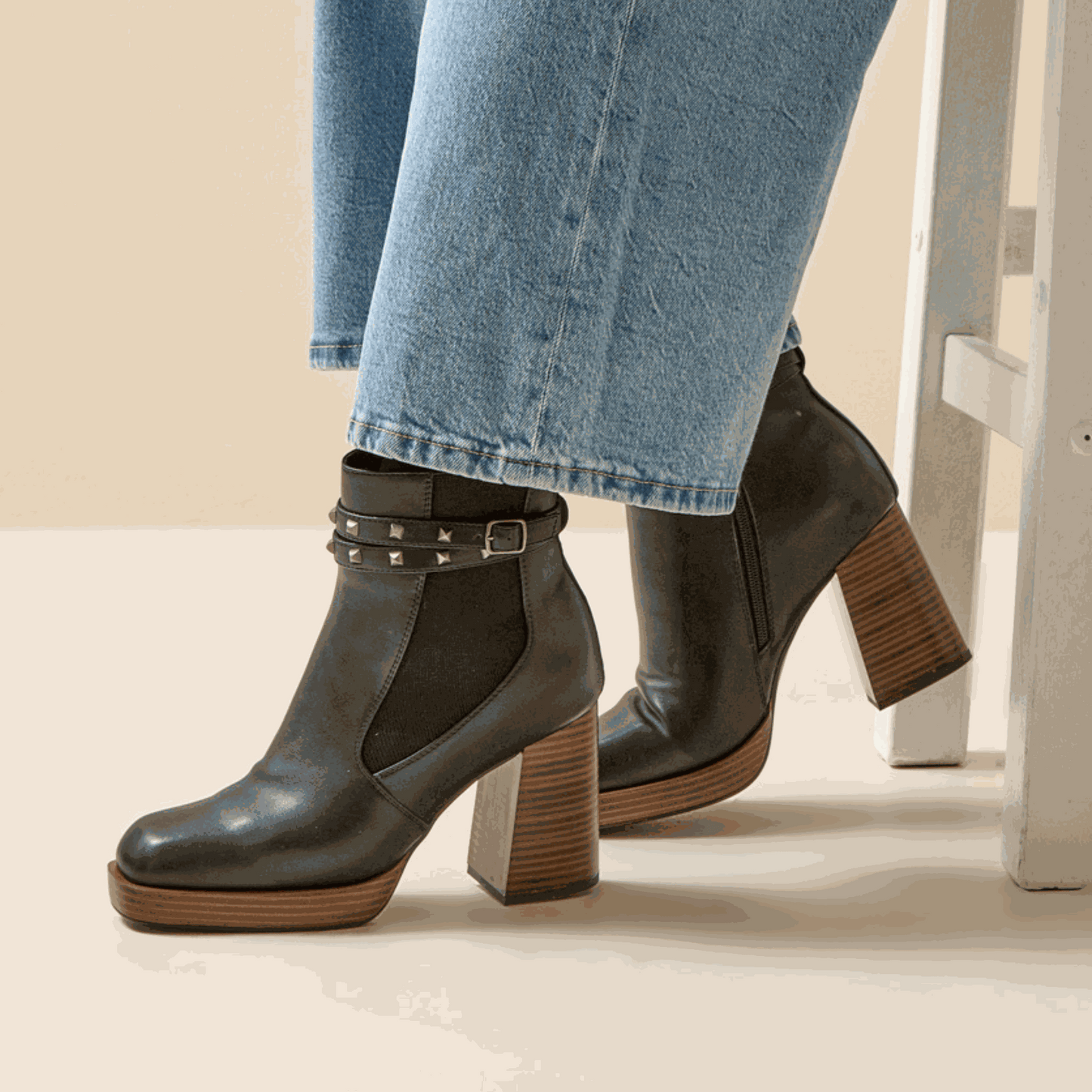 Bottes 2XL pour mollets larges - Modele Kim