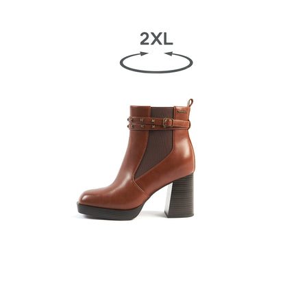 Bottillons 2XL pour mollets larges - Modele Kim