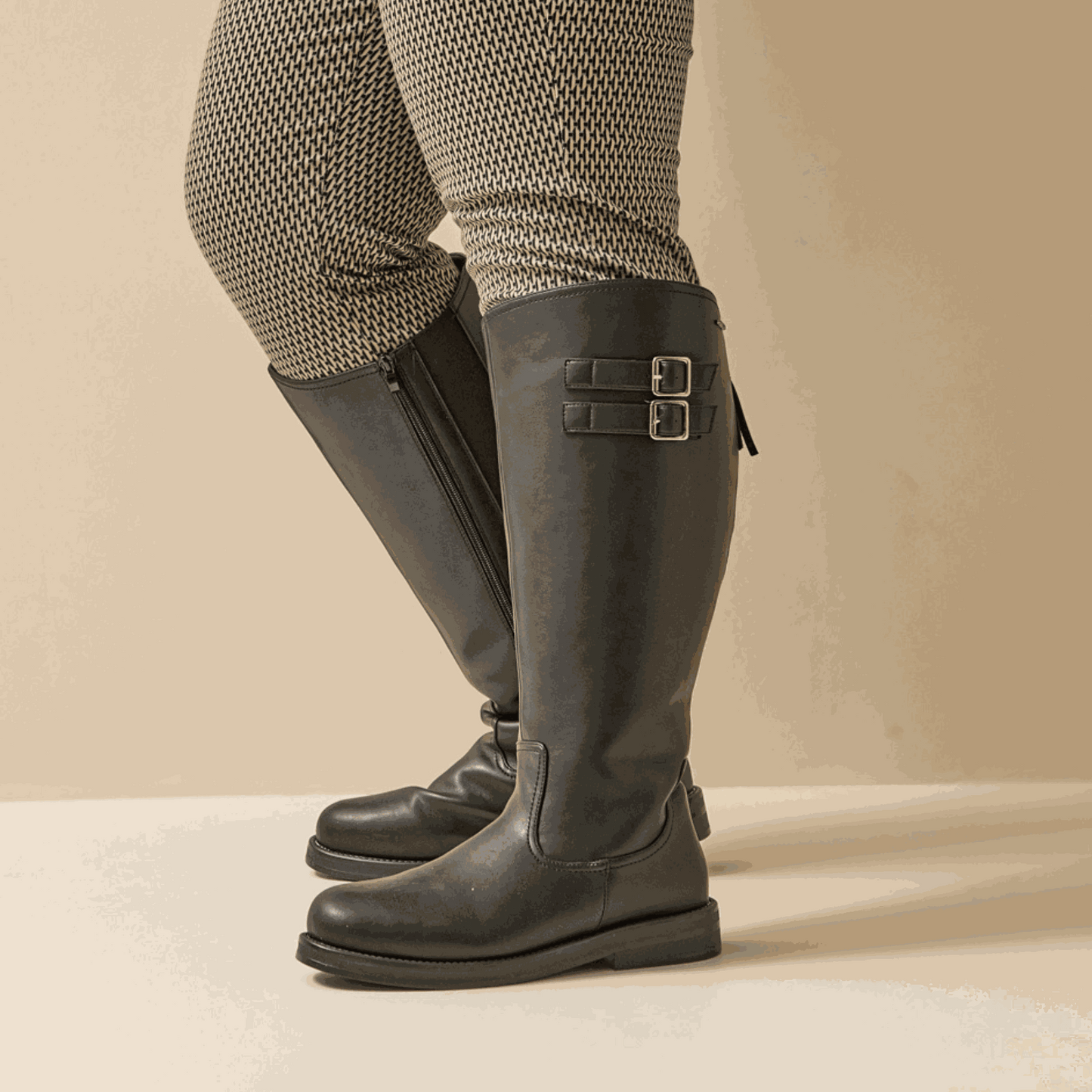 Bottes 5XL pour mollets larges - Modele Laure