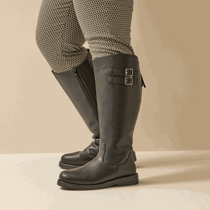 Bottes 5XL pour mollets larges - Modele Laure