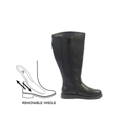 Bottes 5XL pour mollets larges - Modele Laure
