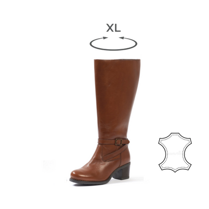 XL wide calf boots - Lily model