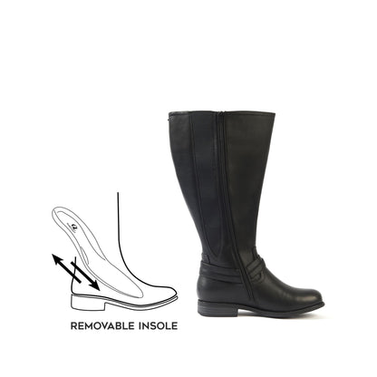 Bottes 3XL pour mollets larges - Modele Lise