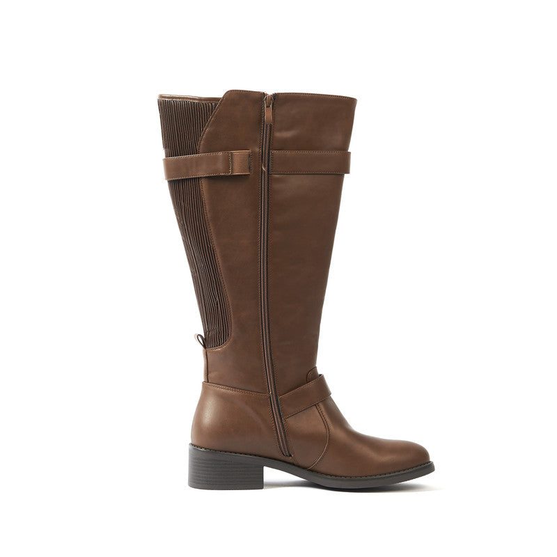 Bottes 2XL pour mollets larges - Modele Litchi
