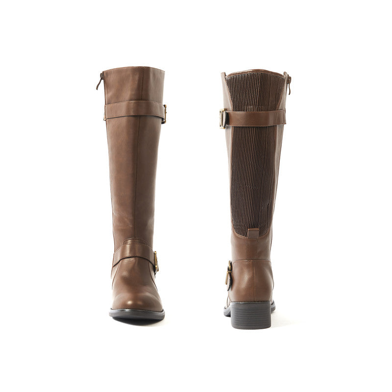 Bottes 2XL pour mollets larges - Modele Litchi