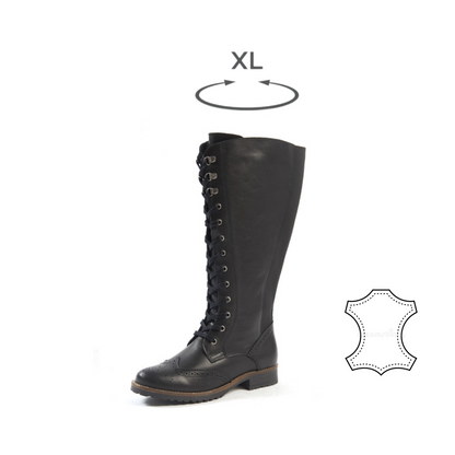 Bottes XL pour mollets larges - Modele Lola