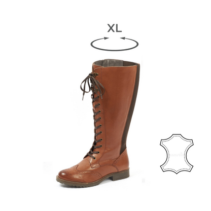 Bottes XL pour mollets larges - Modele Lola