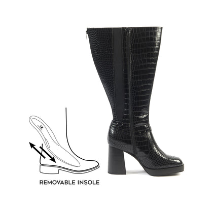 Bottes 3XL pour mollets larges - Modele Manon