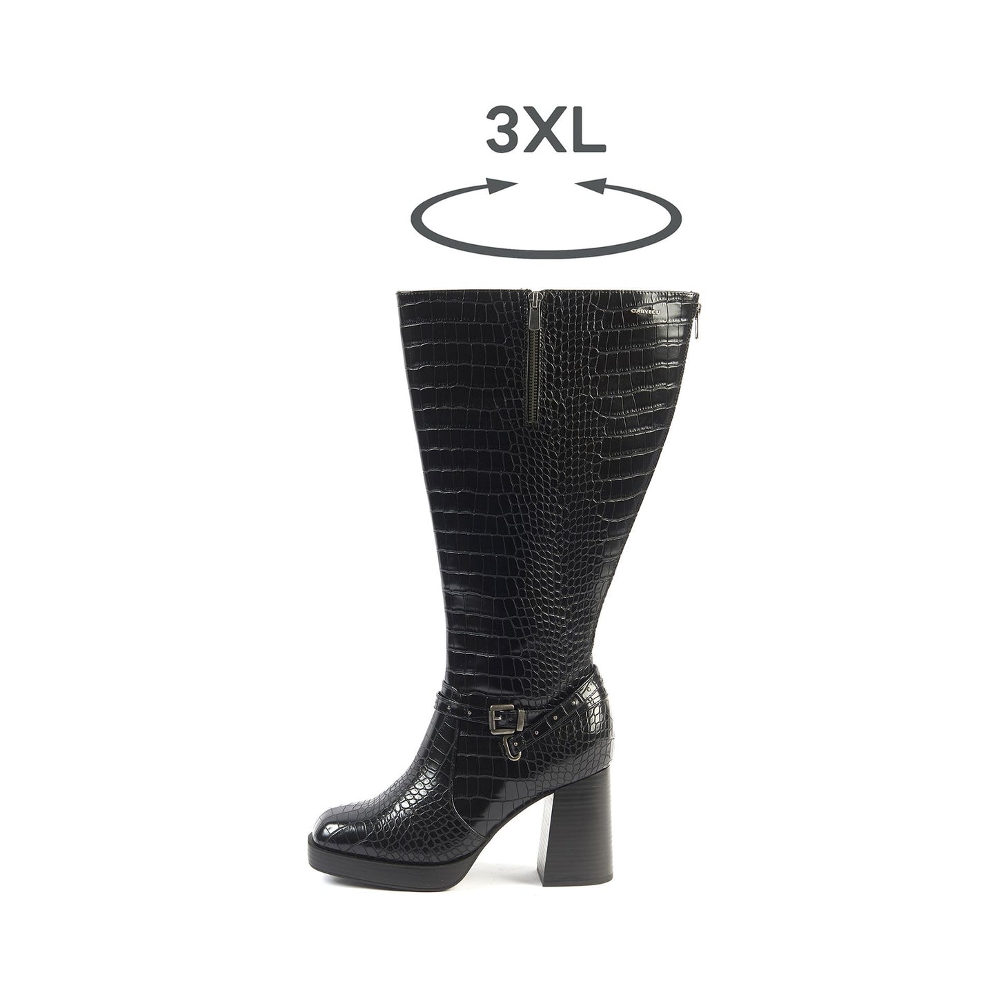 Bottes 3XL pour mollets larges - Modele Manon