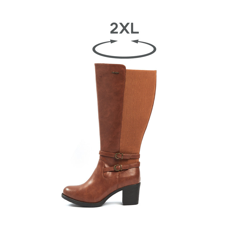 Bottes 2XL pour mollets larges - Modele Marta