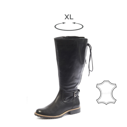 Bottes XL pour mollets larges - Modele Mathilde