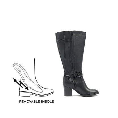 Bottes 2XL pour mollets larges - Modele Meghan