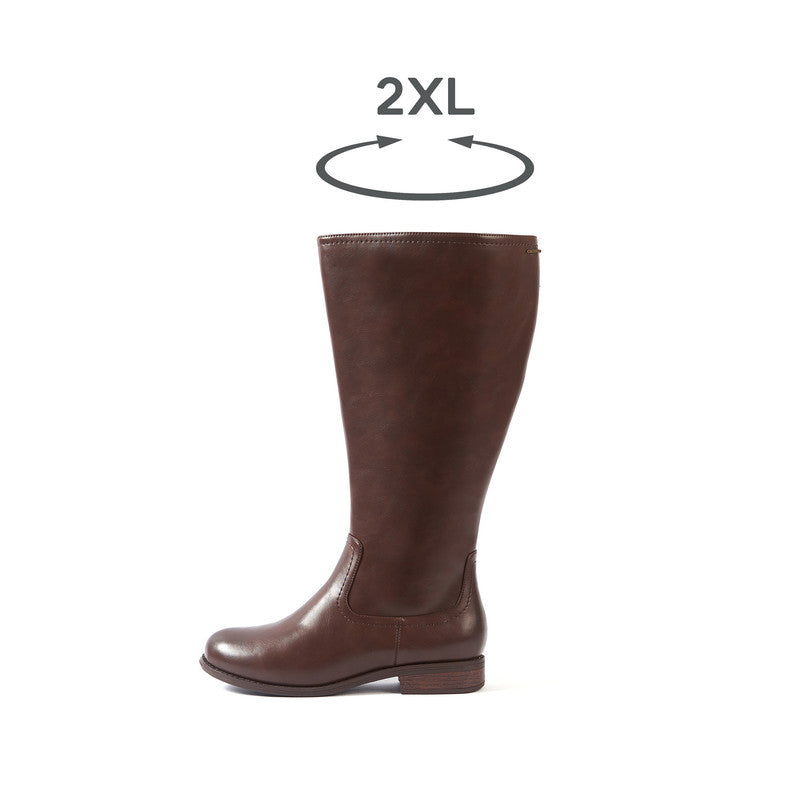 Bottes 2XL pour mollets larges - Modele Melania