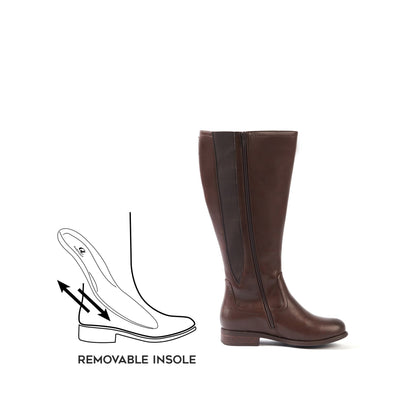 Stiefel 2XL für breite Waden - Modell Melania