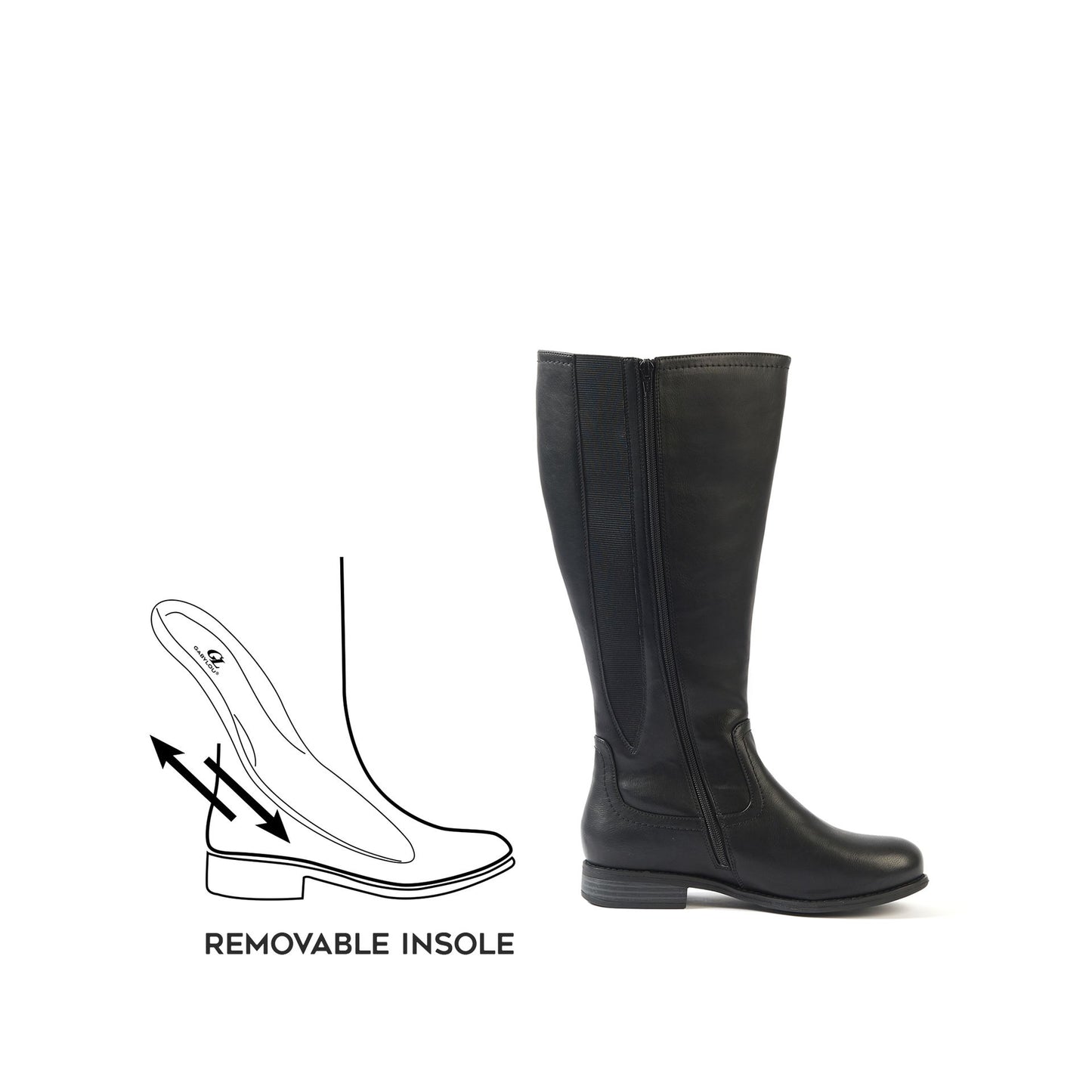 Stiefel 2XL für breite Waden - Modell Melania