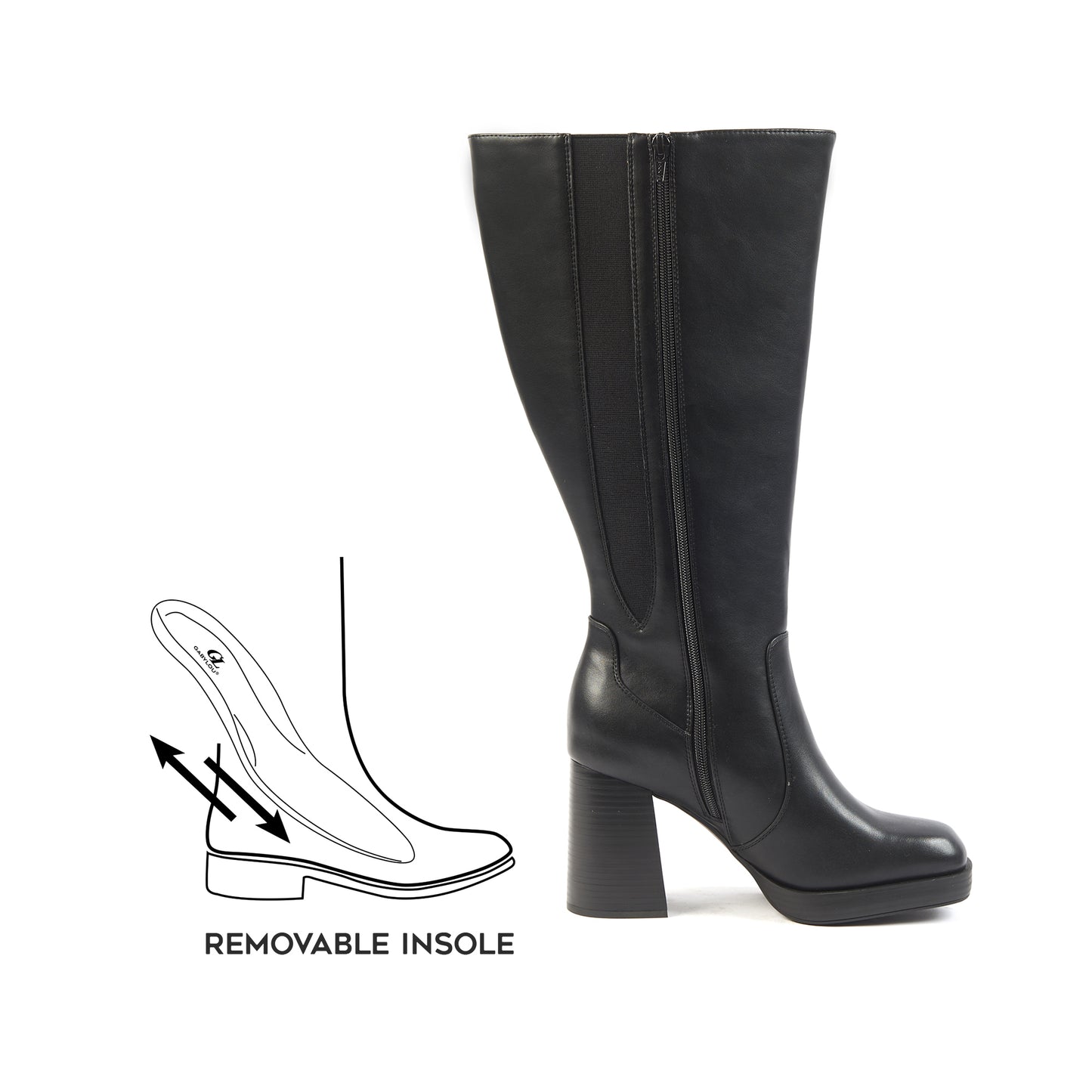 Bottes 2XL pour mollets larges - Modele Melissa