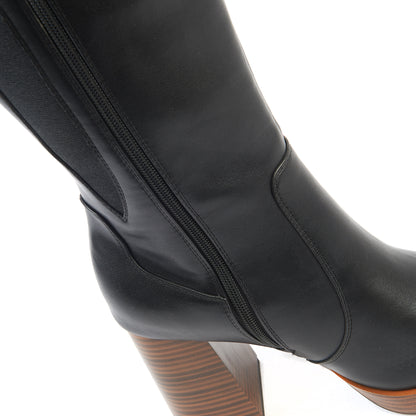 Bottes 2XL pour mollets larges - Modele Melissa