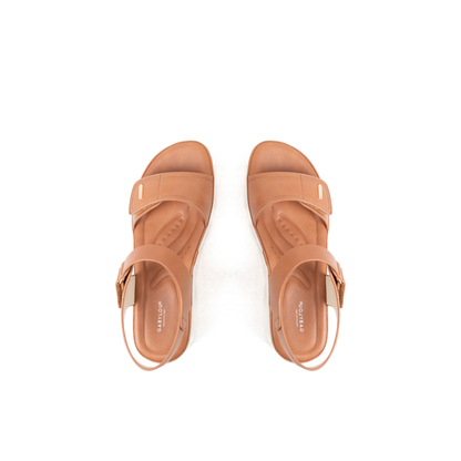 Sandales pieds larges ajustables H - Modele Mia